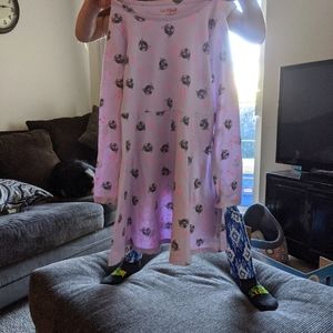 Long sleeve cat dress- NWT